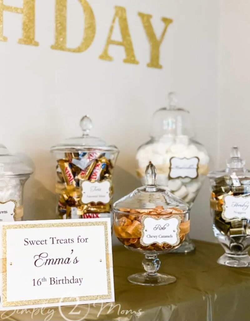 Personalized Candy Buffets - Lee's Rental